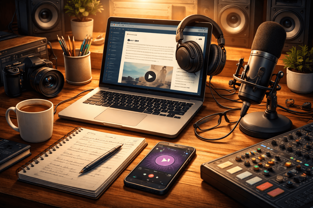 Blogger e podcaster&nbsp;oggi